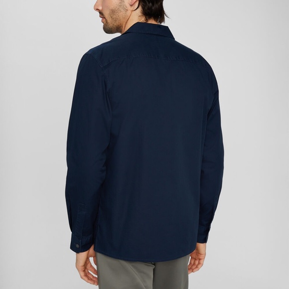 Refined Utility Shirt - New With Tags - NEVER WORN - Navy - Picture 2 of 5